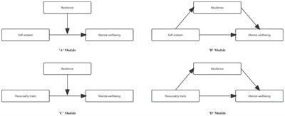 Exploring self-esteem and personality traits as predictors of mental wellbeing among Chinese university students: the mediating and moderating role of resilience